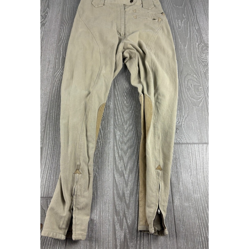 New Order Riding Pants Tan Womens Size 9/10 Inseam 26 Equestrian Breeches
